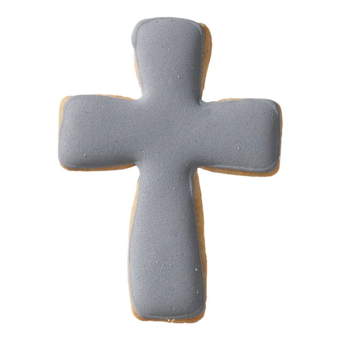 Rbv Birkmann AUSSTECHFORM KREUZ WEIßBLECH MIT BRILLANTEM GLANZ | HANDGELÖTET | 6 CM Hotsell