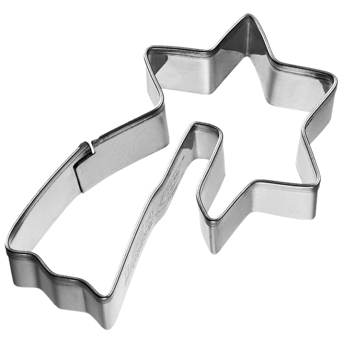 Rbv Birkmann AUSSTECHFORM TASSENKEKS | STERNSCHNUPPE EDELSTAHL | 6,5 CM Begrenzt auf 3 Tage