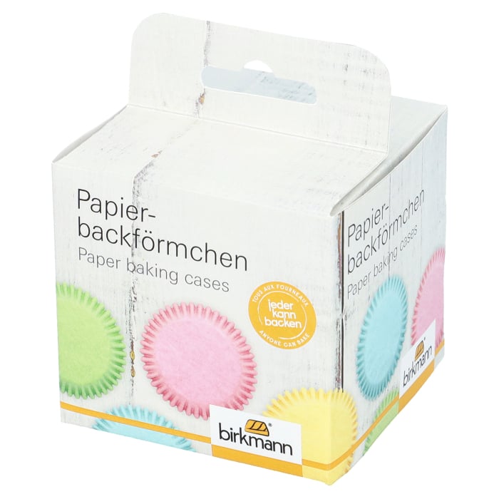Rbv Birkmann PAPIERBACKFÖRMCHEN PASTELL | Ø 7 CM | 3 CM HOCH Kauf eins, bekomm eins gratis