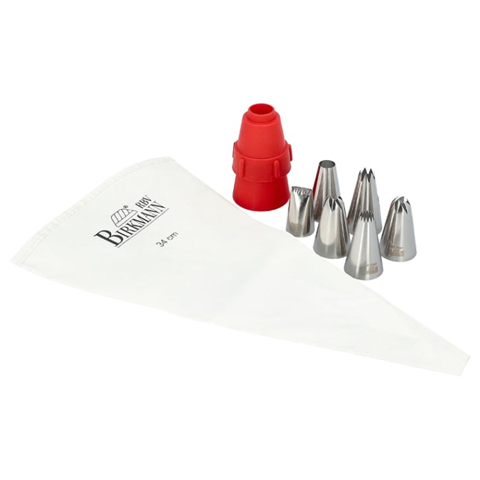 Rbv Birkmann SPRITZBEUTEL-SET | 8-TLG. EASY BAKING Limitierter Zeitrabatt