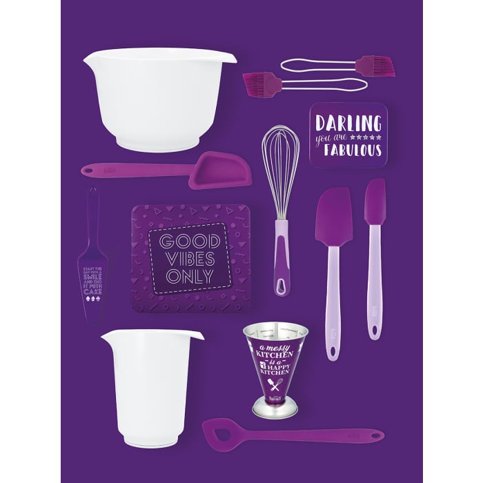 Rbv Birkmann TEIGSCHABER LILA | 29 CM COLOUR KITCHEN Jubiläumsangebot
