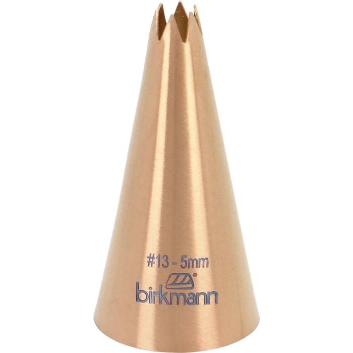 Rbv Birkmann Sterntülle Nr. 13 Edelstahl | Ø 5 mm kupferfarben Bestseller