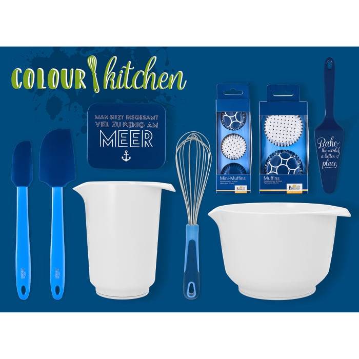 Rbv Birkmann TEIGSCHABER BLAU | 29 CM COLOUR KITCHEN Letzte 2 Tage
