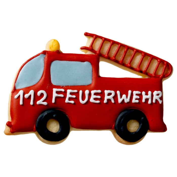 Rbv Birkmann AUSSTECHFORM FEUERWEHRAUTO EDELSTAHL | 9 CM Auslauf