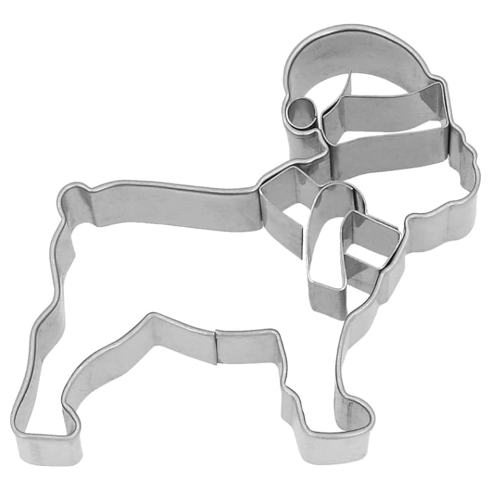 Rbv Birkmann Ausstechform | Weihnachts-Bulldogge | 6 cm