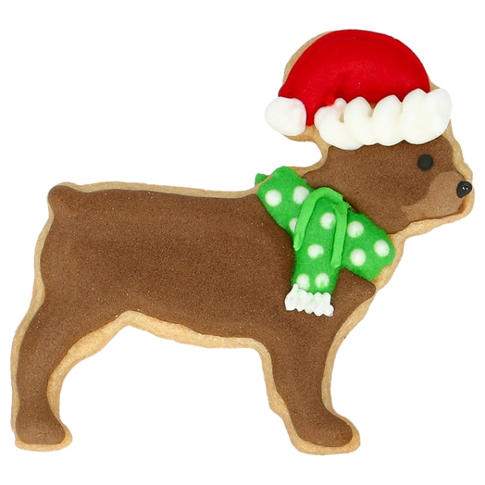 Rbv Birkmann Ausstechform | Weihnachts-Bulldogge | 6 cm Großer Ausverkauf