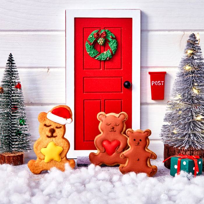 Rbv Birkmann Ausstechform Weihnachtsteddybär mit Stern Edelstahl | mit Innenprägung | 7 cm Blitzangebot