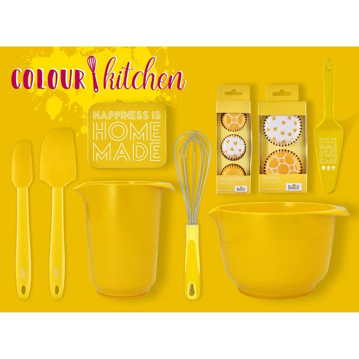 Rbv Birkmann GESCHENKBOX HAPPINESS IS HOMEMADE GELB | 12 x 10 x 6 CM COLOUR KITCHEN Clearance-Verkauf