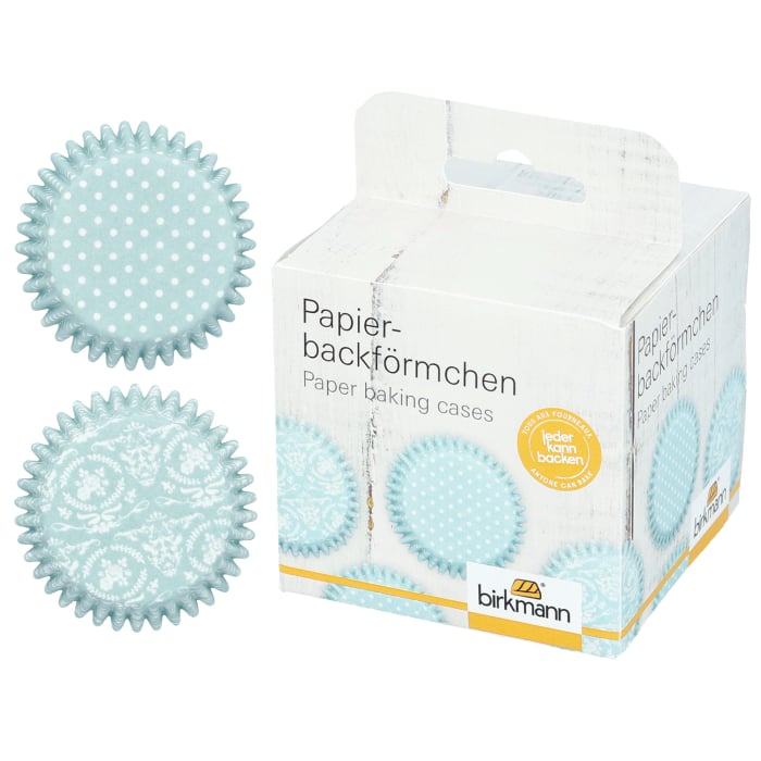 Rbv Birkmann PAPIERBACKFÖRMCHEN FLOWER ORNAMENTE | Ø 7 CM | 3 CM HOCH Fabrikladen