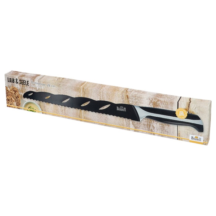 Rbv Birkmann BROTMESSER | 28 CM AUS SCHWARZEM EDELSTAHL LAIB & SEELE Meist gekauft