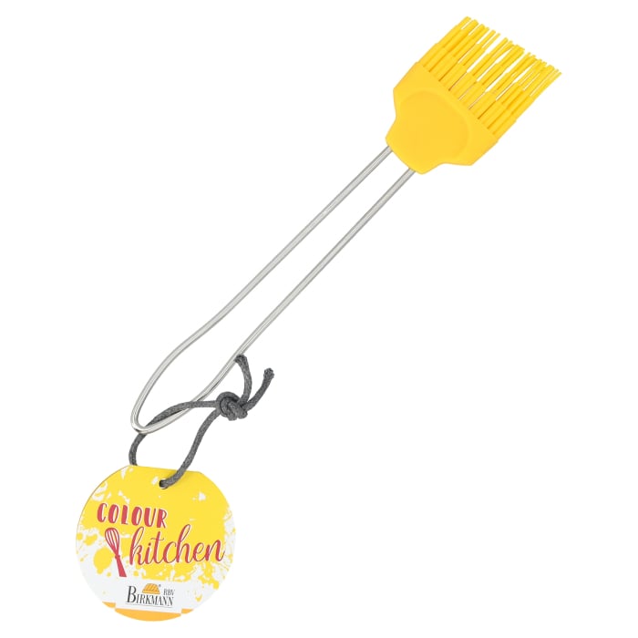 Rbv Birkmann SILIKONPINSEL | GROß GELB | 21 x 4 CM COLOUR KITCHEN