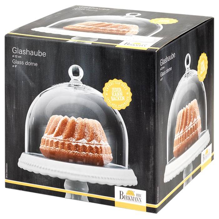 Rbv Birkmann GLASHAUBE Ø 22 CM | HÖHE 19 CM PREMIUM BAKING Limitierter Zeitrabatt