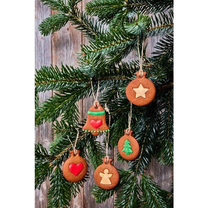 Rbv Birkmann Ausstechform Christbaumkugel mit Herz Edelstahl | mit Innenprägung | 6 cm Kauf eins, bekomm eins gratis