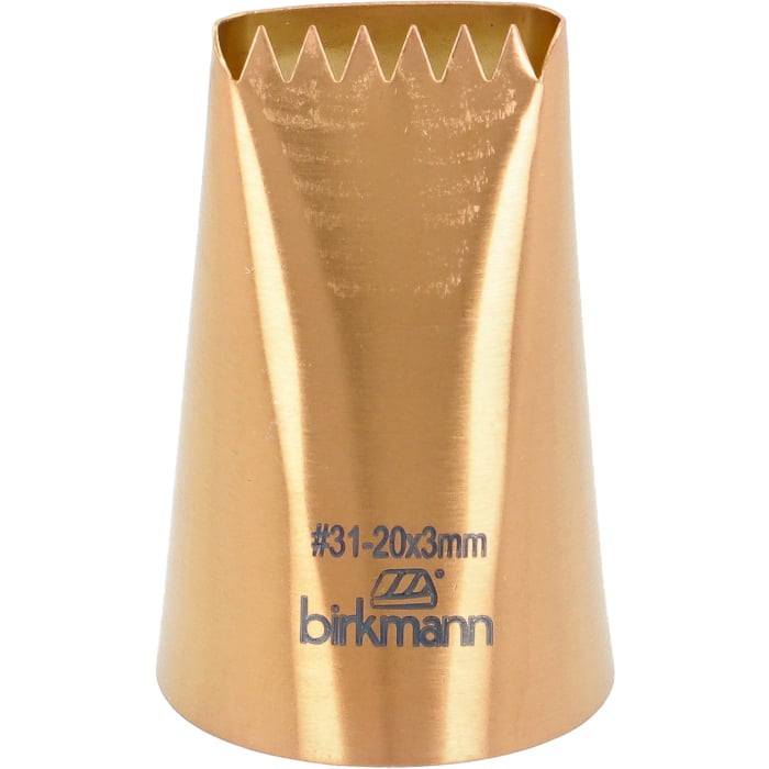 Rbv Birkmann Sternbandtülle Nr. 31 Edelstahl | 20 x 3 mm kupferfarben Zeitbegrenzte Promotion
