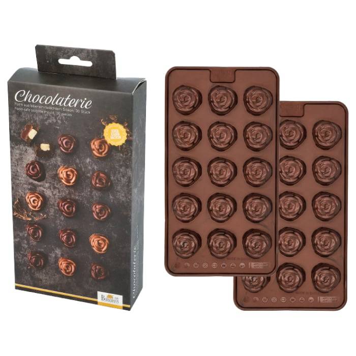 Rbv Birkmann PRALINENFORM ROSE 2-TLG. CHOCOLATERIE Clearance-Verkauf