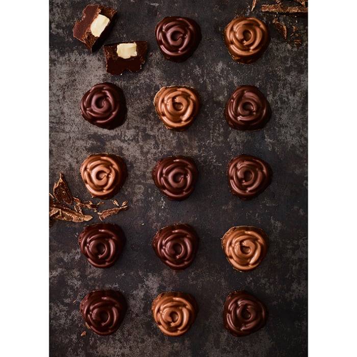 Rbv Birkmann PRALINENFORM ROSE 2-TLG. CHOCOLATERIE Clearance-Verkauf