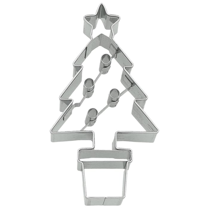 Rbv Birkmann AUSSTECHFORM WEIHNACHTSBAUM EDELSTAHL | 8,5 CM