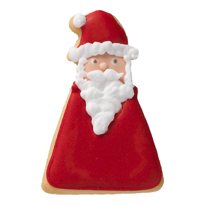 Rbv Birkmann PLÄTZCHEN - AUSSTECHFORM WEIHNACHTSMANN | GEOMETRISCH EDELSTAHL | MIT INNENPRÄGUNG | 6,5 CM Begrenztes Angebot