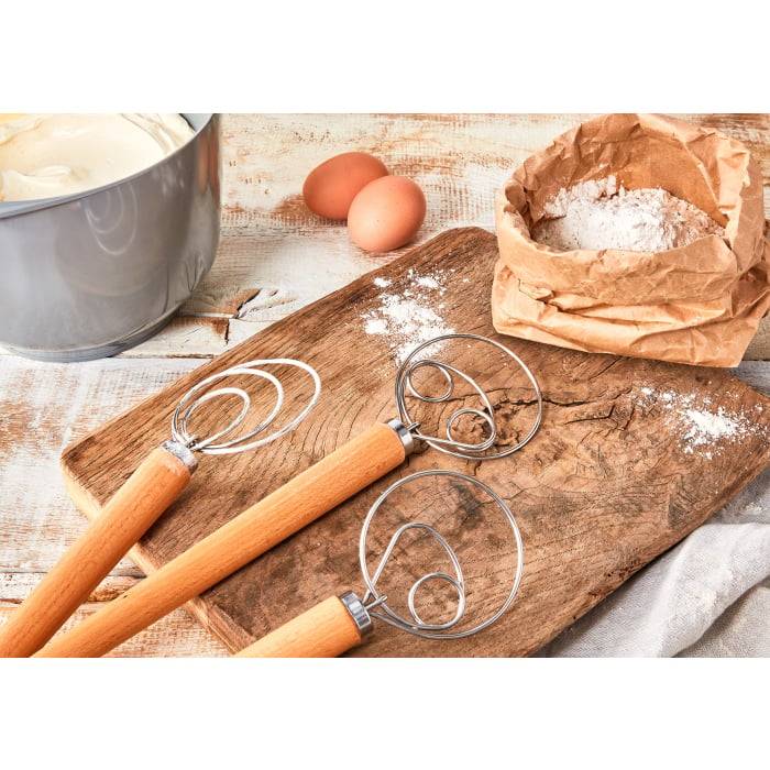 Rbv Birkmann Teigrührer mit zwei Schlaufen Dänischer Schneebesen | 34 cm Laib & Seele Wochenangebot