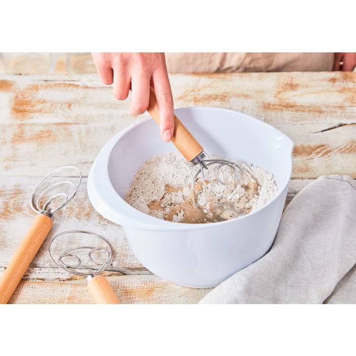 Rbv Birkmann Teigrührer mit Spirale Dänischer Schneebesen | 34 cm Laib & Seele Kostenlose Rückgabe