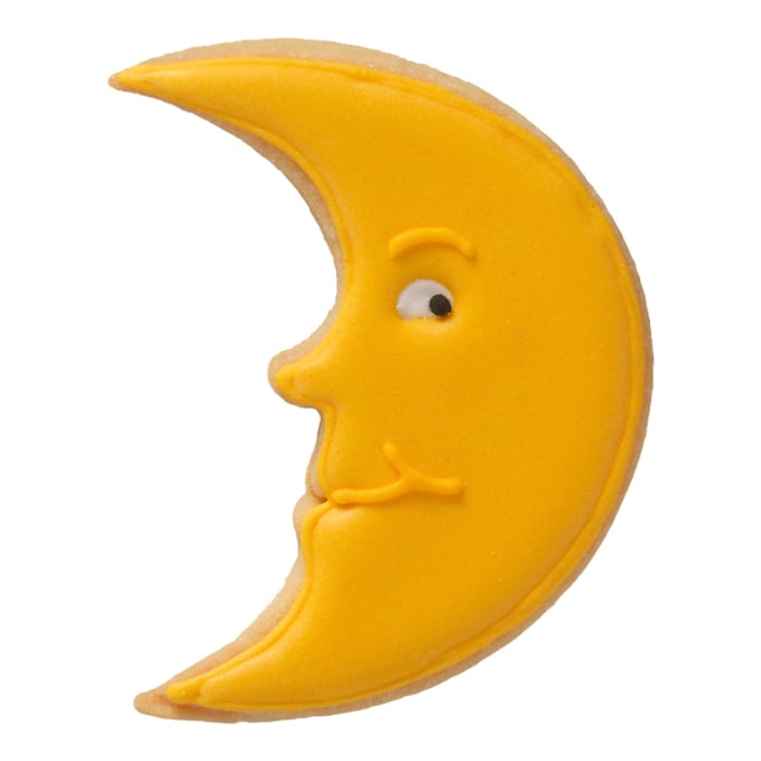 Rbv Birkmann PLÄTZCHEN - AUSSTECHFORM MOND EDELSTAHL | MIT INNENPRÄGUNG | 8 CM Limitierter Zeitrabatt