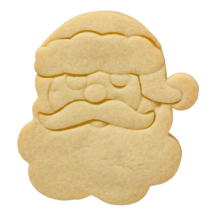 Rbv Birkmann PLÄTZCHEN - AUSSTECHFORM WEIHNACHTSMANN-GESICHT EDELSTAHL | MIT INNENPRÄGUNG | 10,5 CM Exklusive Angebote