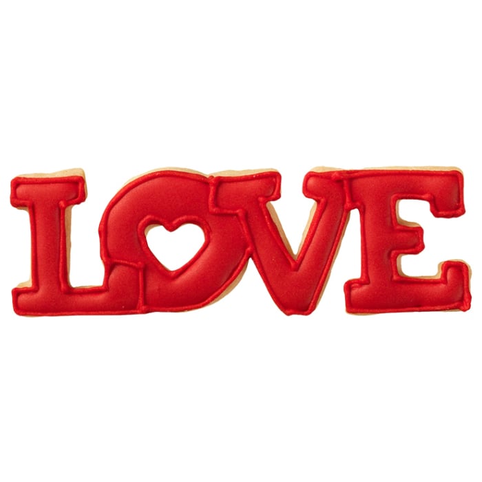 Rbv Birkmann Ausstechform | Love Schriftzug Letzte 2 Tage