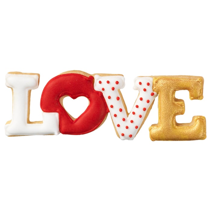 Rbv Birkmann Ausstechform | Love Schriftzug Letzte 2 Tage
