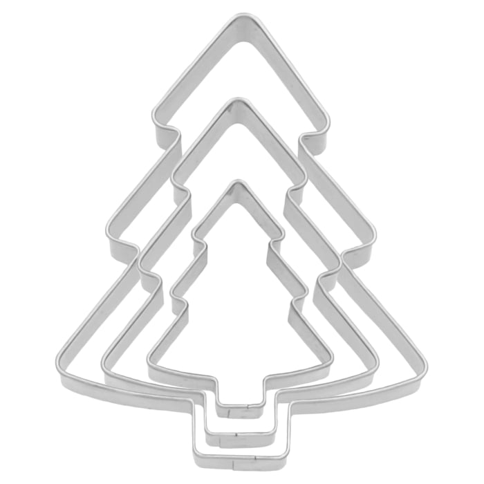 Rbv Birkmann AUSSTECHFORMEN | TERRASSE | TANNENBAUM EDELSTAHL | 4; 6; 8 CM AUSSTECHFORMEN Speichern exportieren