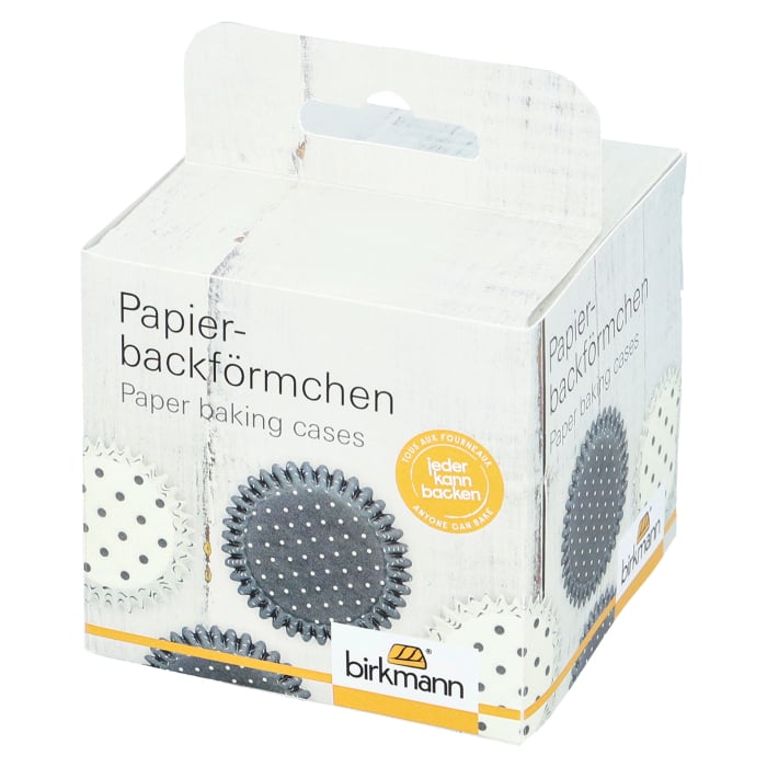Rbv Birkmann PAPIERBACKFÖRMCHEN | GRAU | Ø 7 CM | 3 CM HOCH COLOUR KITCHEN 50% Rabatt für begrenzte Zeit