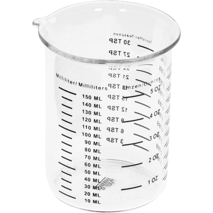 Rbv Birkmann Messbecher Glas 150 ml Baker´s Best Fabrikverkauf