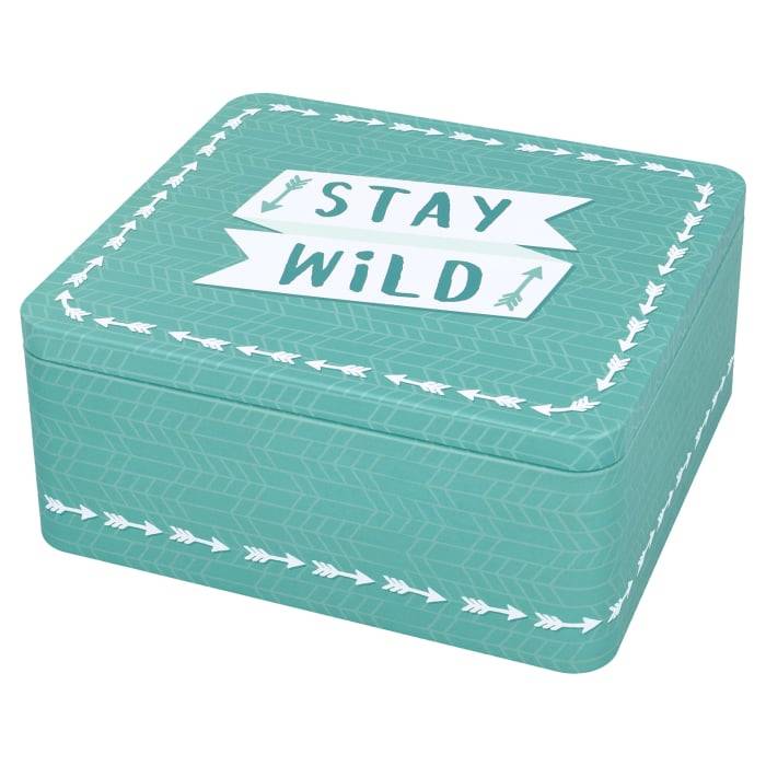 Rbv Birkmann GESCHENKBOX STAY WILD | TÜRKIS | 21 x 19 CM COLOUR KITCHEN Osterangebot