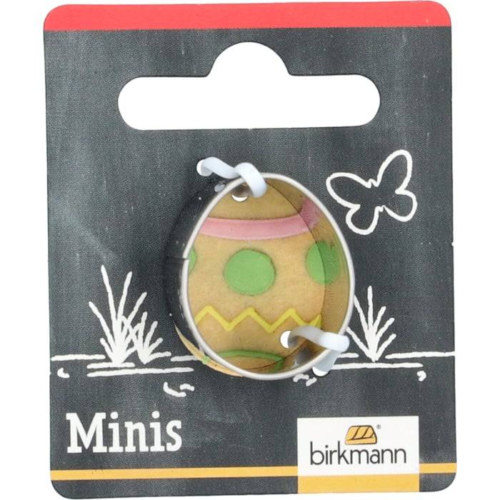 Rbv Birkmann Mini-Ausstechform Ei Edelstahl | 2,5 cm Letzter Tag