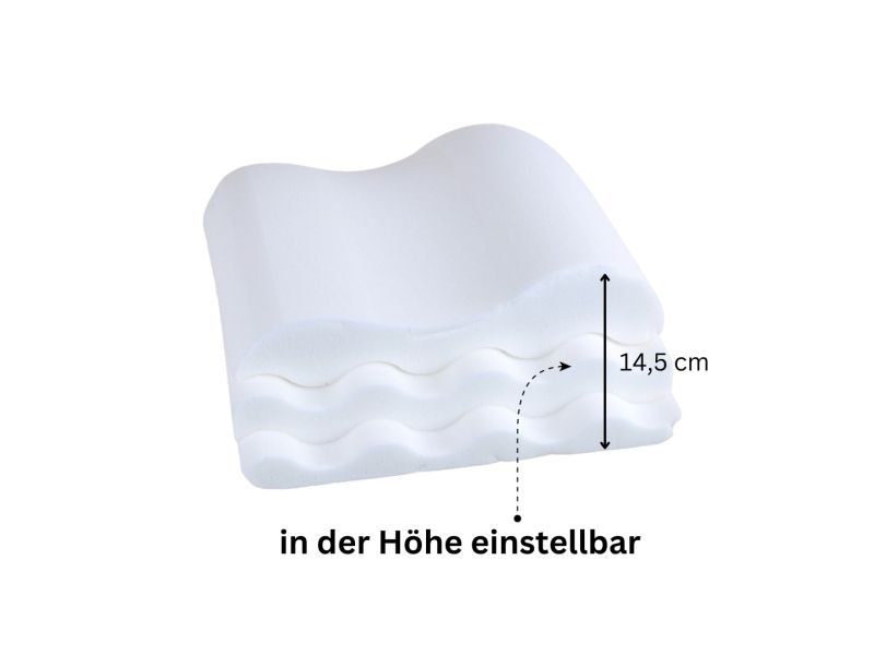 Ribeco RIBECO 3-in-1 Nackenstützkissen Vierteljährliche Förderung