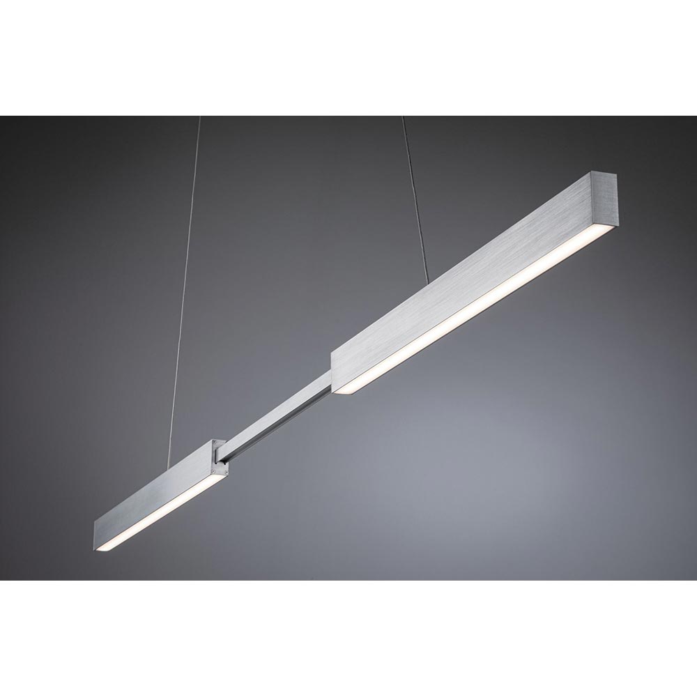 S.Luce LED Pendelleuchte Smart Home Zigbee Aptare Alu-Gebürstet Valentinstagsangebot
