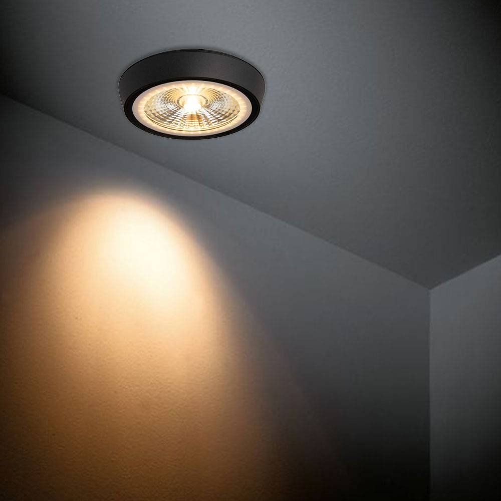 S.Luce LED Decken Aufbauspot Santa Flat IP65 Letzte 2 Tage
