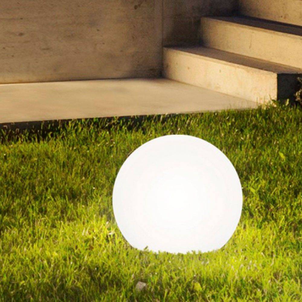 S.Luce Bolla Garten Außenkugel Ø 45cm Weiß Nur noch ein Tag übrig