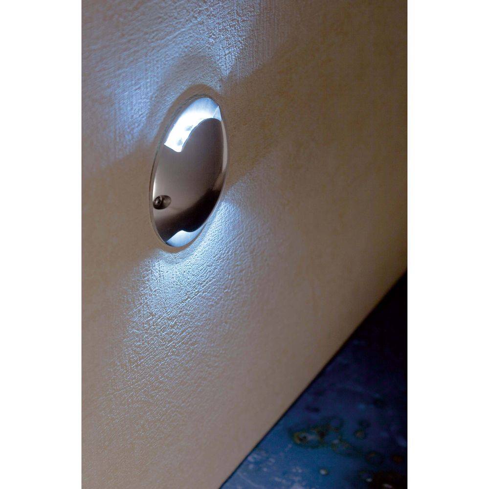 S.Luce LED Aufbauleuchte KEENAN IP67 Nickel-Matt Fabrikladen