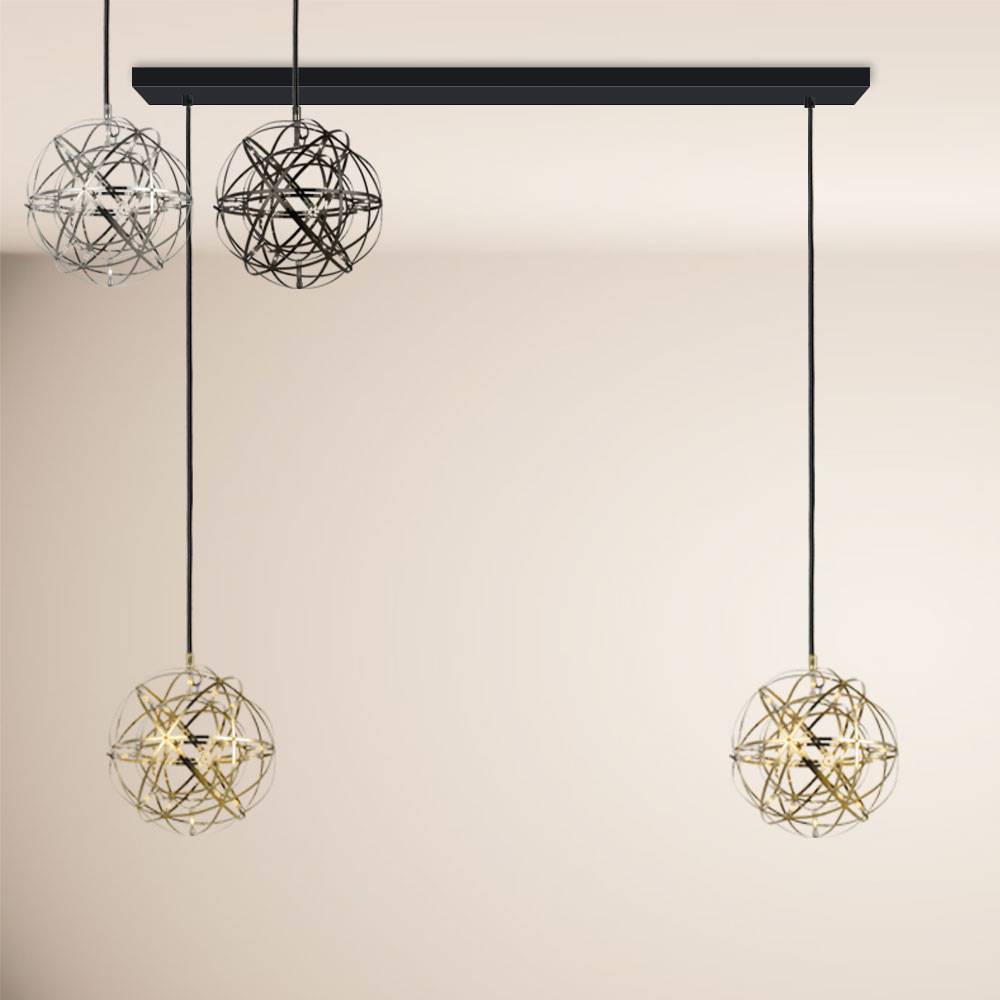 S.Luce s.luce Atom LED Esstisch-Pendelleuchte 2 bis 5-flammig Balken Blitzangebot