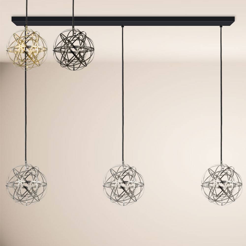 S.Luce s.luce Atom LED Esstisch-Pendelleuchte 2 bis 5-flammig Balken Blitzangebot