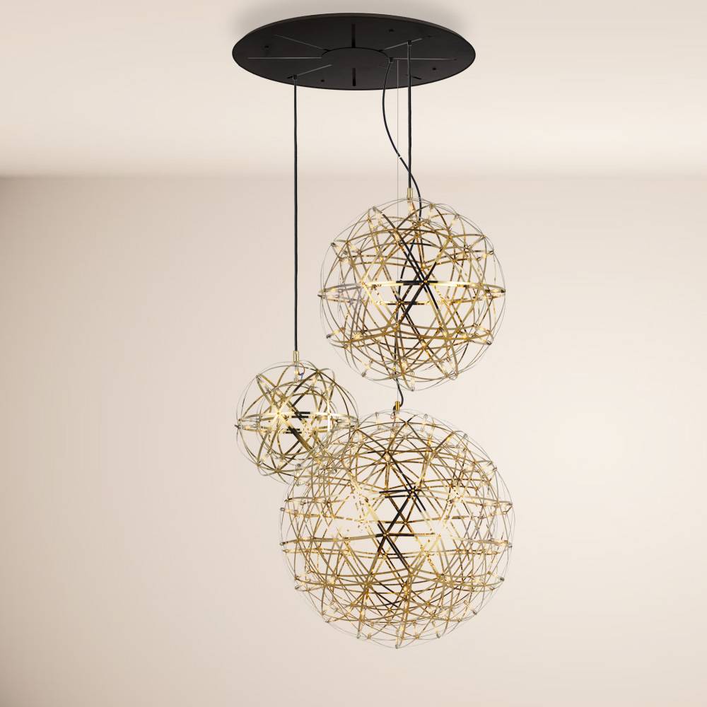 S.Luce s.luce Atom XL Hängeleuchten-Kombination Modular Große Rabatte