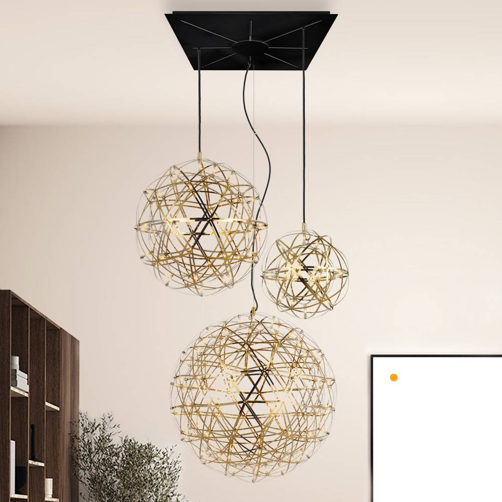 S.Luce s.luce Atom XL Hängeleuchten-Kombination Modular Große Rabatte