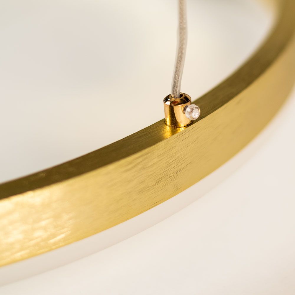 S.Luce s.luce Ring 100 LED Hängelampe Direkt Bis zu 65% Rabatt