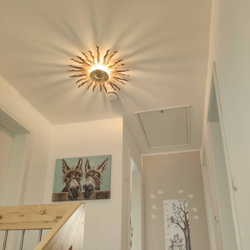 S.Luce s.luce Diator L handgeschmiedete Sonne Rost- & Goldfarben Sonderangebot der Fabrik