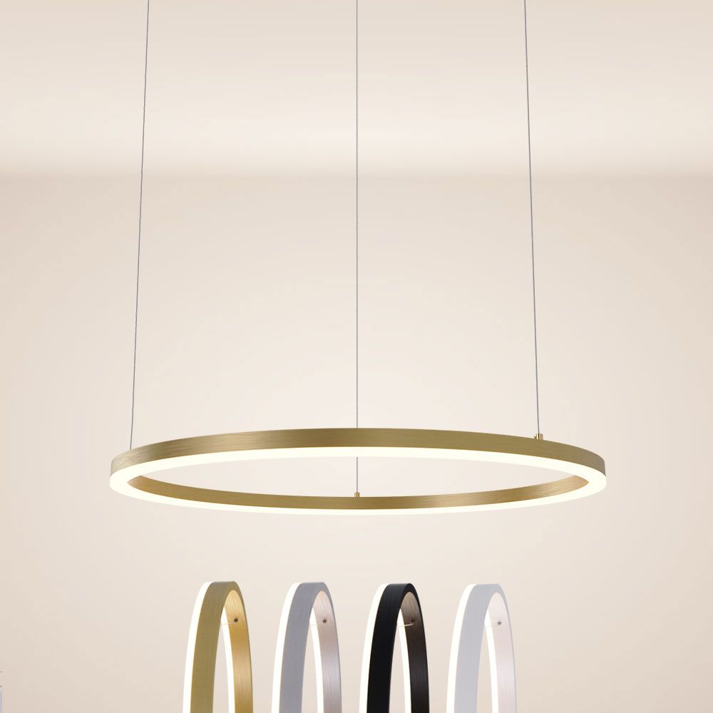 S.Luce s.luce Ring 80 LED Pendellampe Direkt 5m Bis zu 55% Rabatt