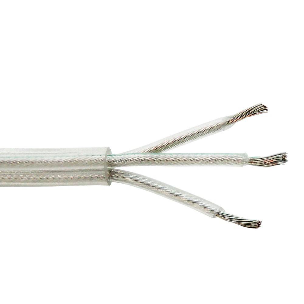 S.Luce Lampenkabel transparent 3 x 0, 75mm 1 Meter Kostenloser Versand