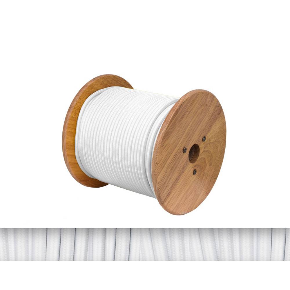 S.Luce Textilkabel Weiß 2 x 0, 75mm 1 Meter Fabrik Onlineshop