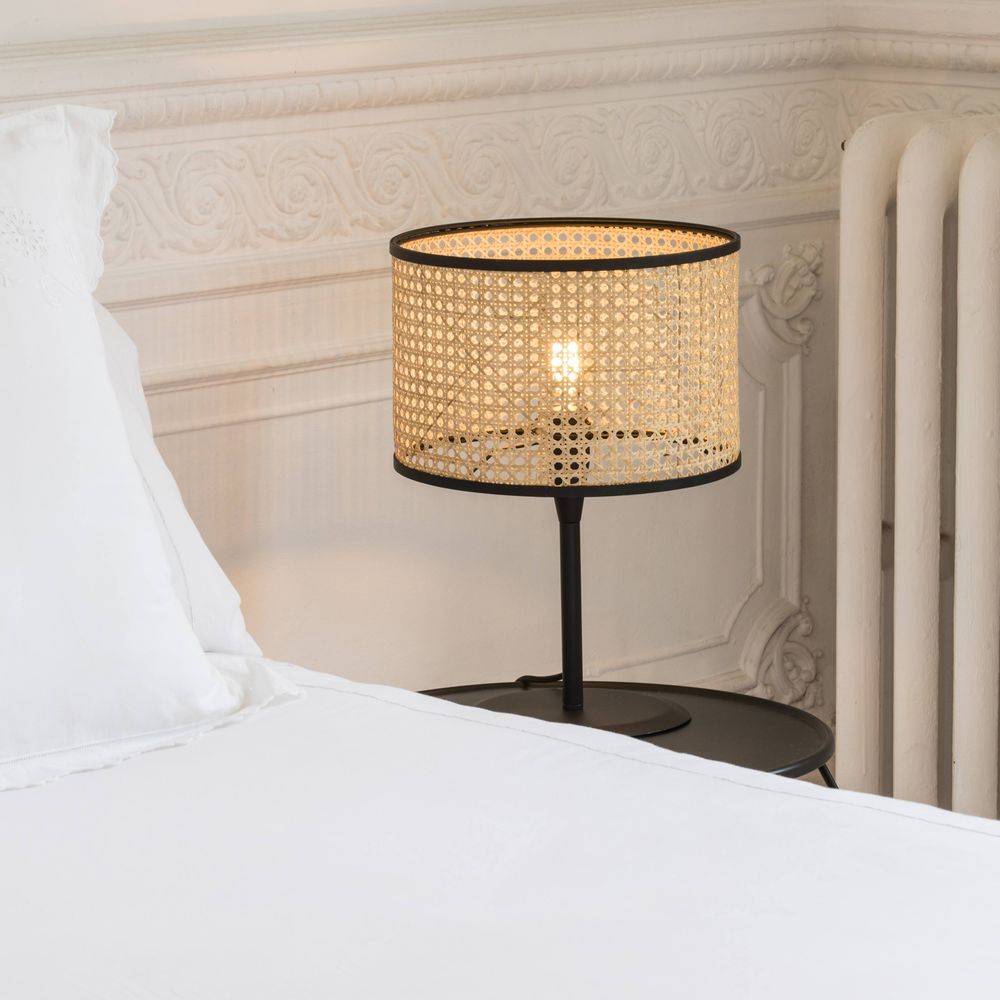 S.Luce Rattan Lampenschirm Ø 32x21,3cm für Mambo-Serie Sonderangebot
