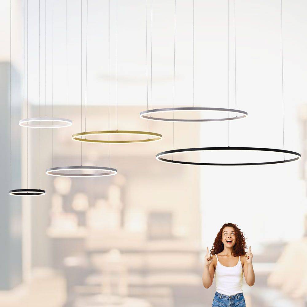 S.Luce s.luce Ring 40 LED-Hängelampe Direkt 5m Versandkostenfrei