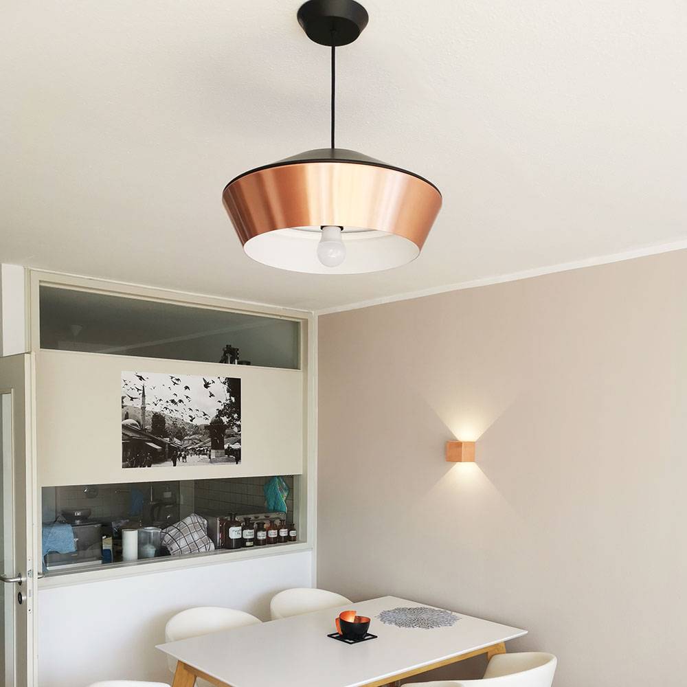 S.Luce s.luce SkaDa LED Pendellampe Metallschirm Begrenztes Angebot